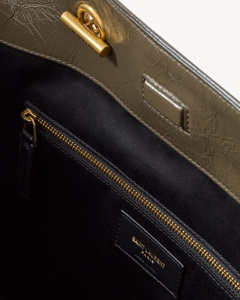 NIKI复古皮革购物袋