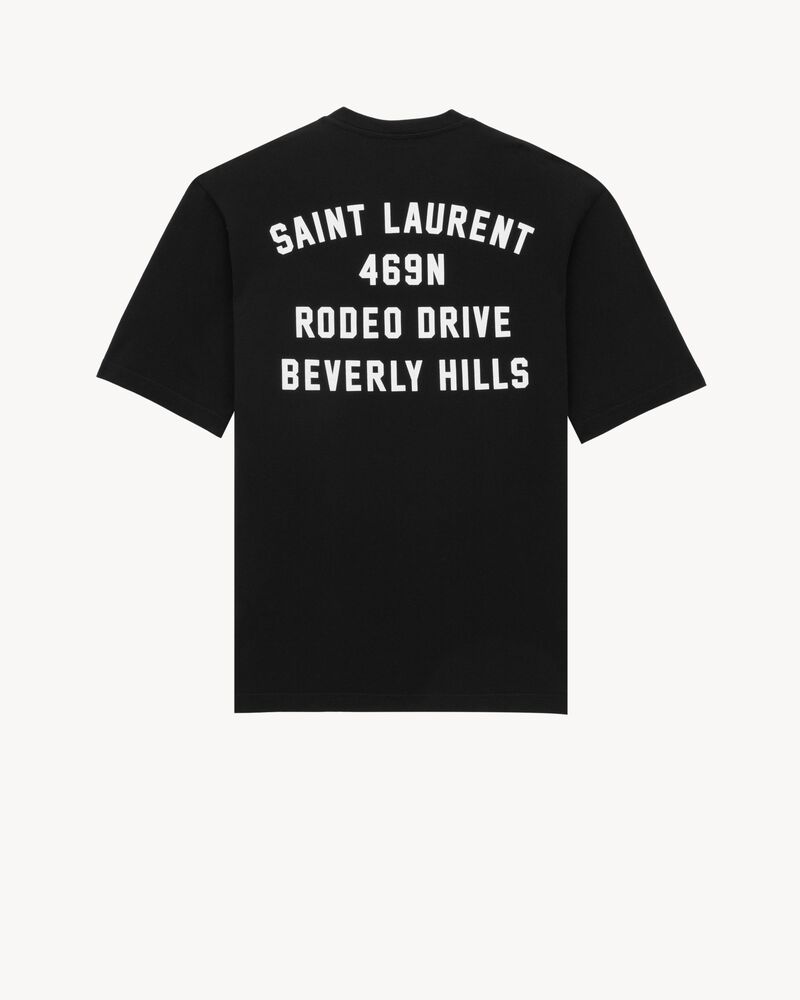 SAINT LAURENT圣罗兰中国官方网站 SAINT LAURENT比佛利山庄T恤