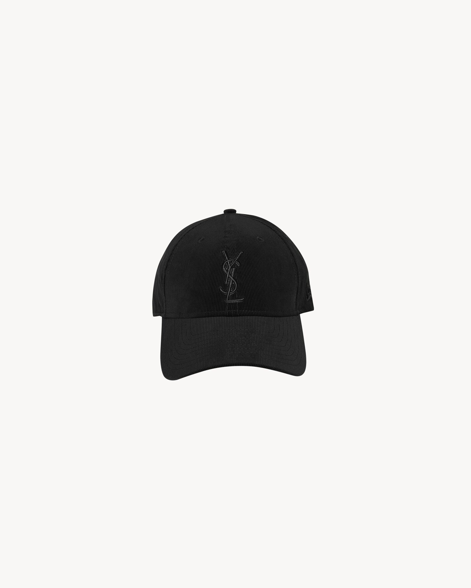 NEW ERA YSL MONOGRAM灯芯绒鸭舌帽