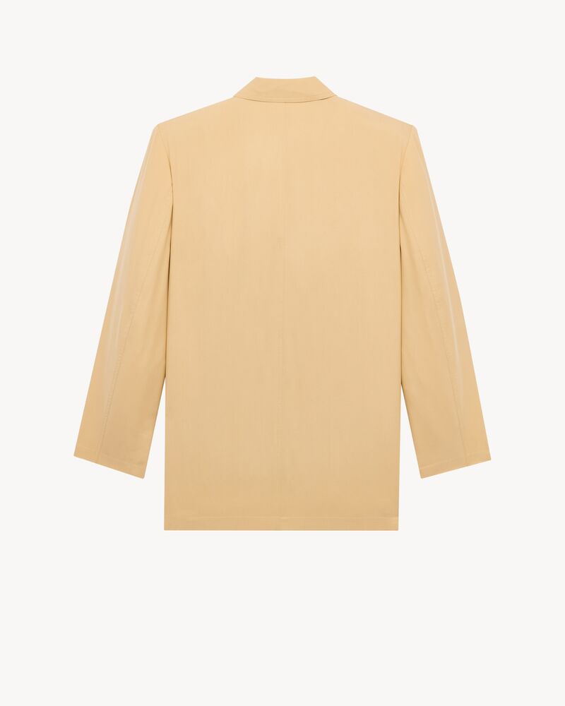 桑蚕丝软绸夹克