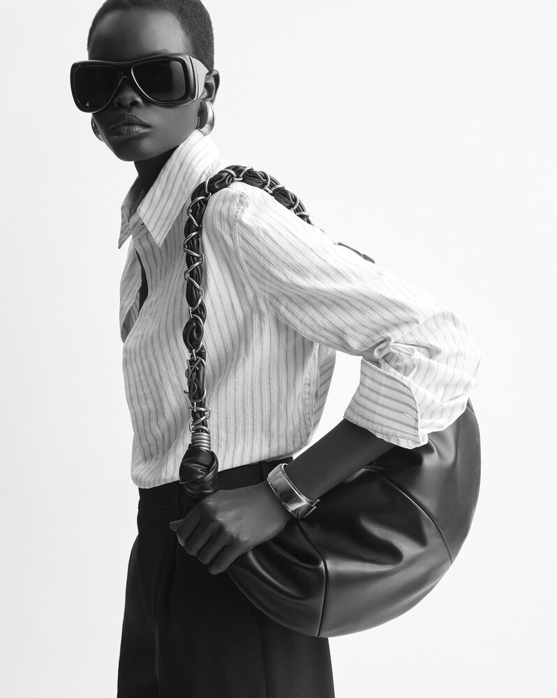 AMALIA羊皮革hobo手袋