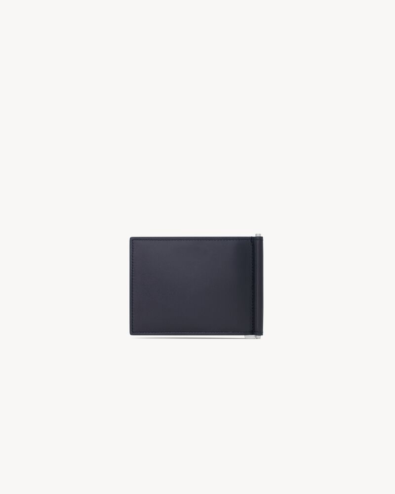 Saint Laurent Paris光滑皮革钱夹钱包