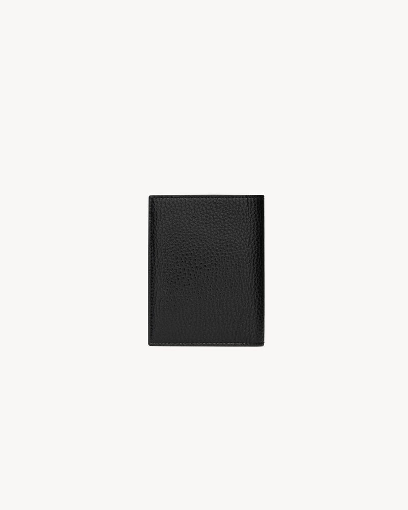 TINY LE CASSANDRE粒面皮革信用卡钱包