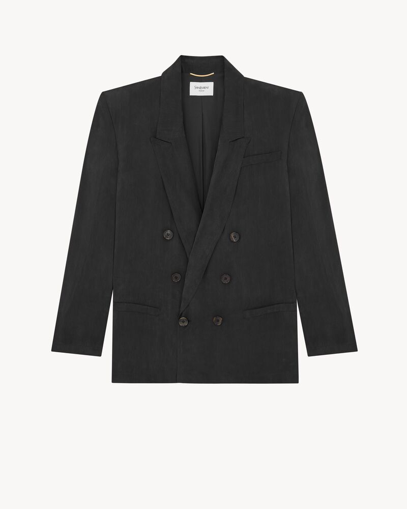 桑蚕丝软绸夹克