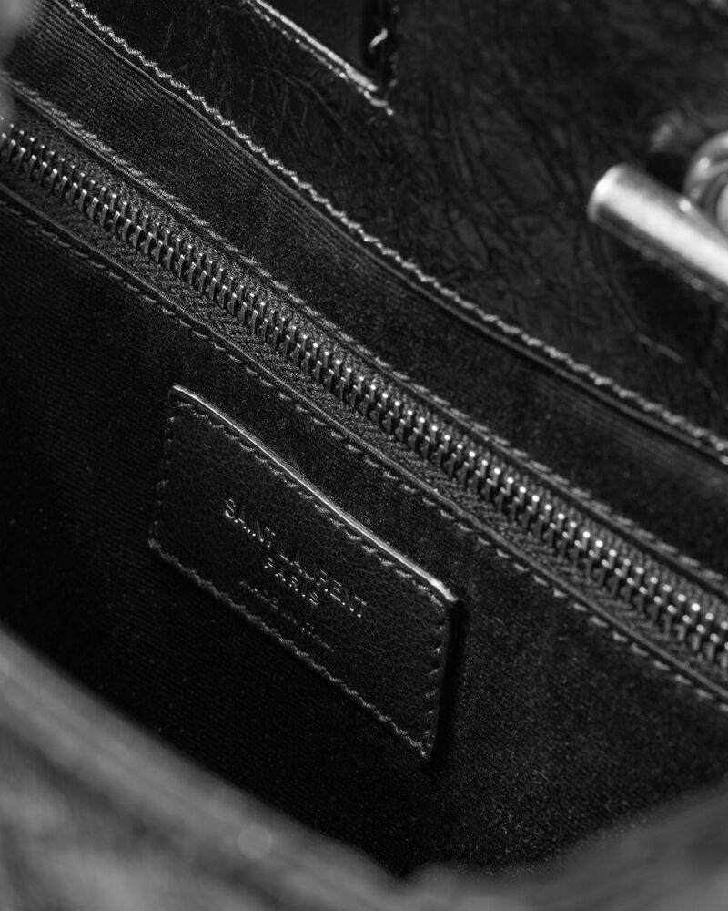 NIKI小号复古皮革购物袋