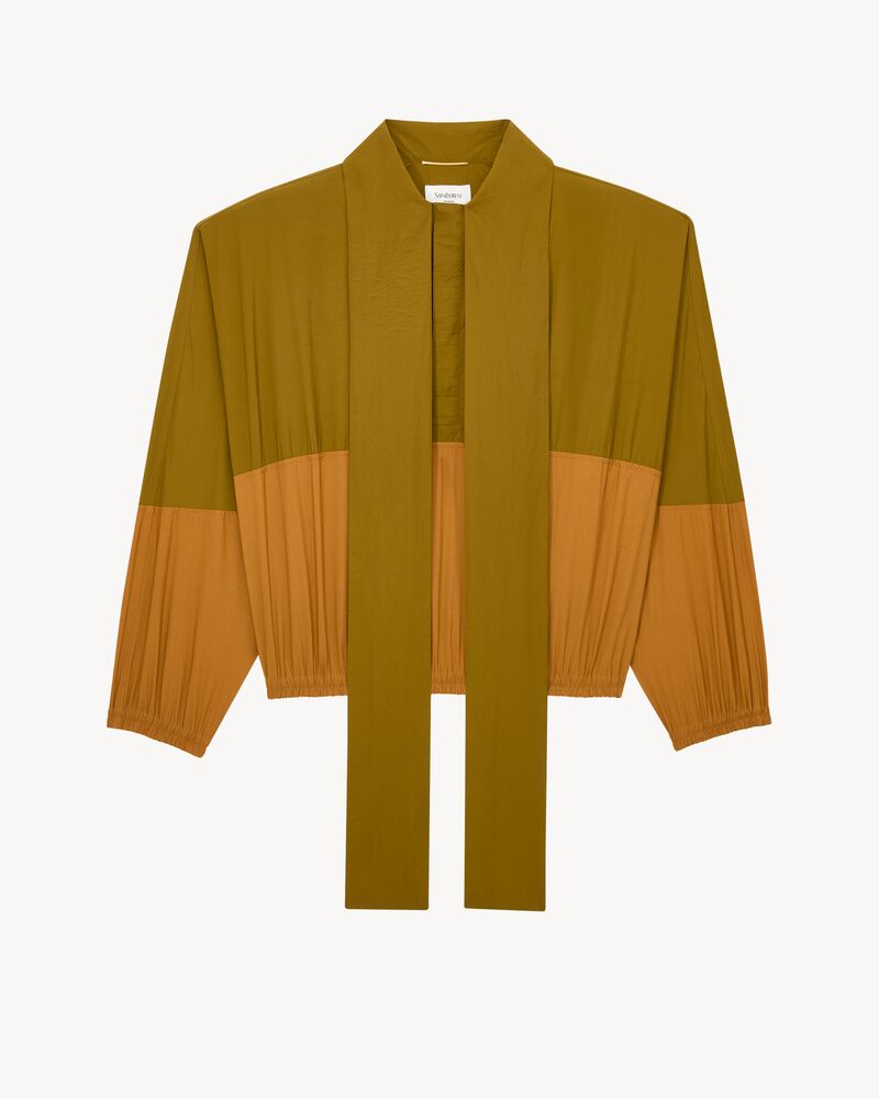 LE 聚酰胺纤维罗缎风衣