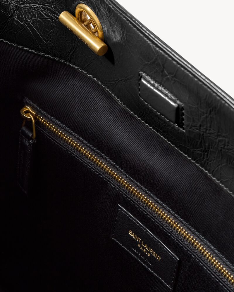 NIKI复古皮革购物袋