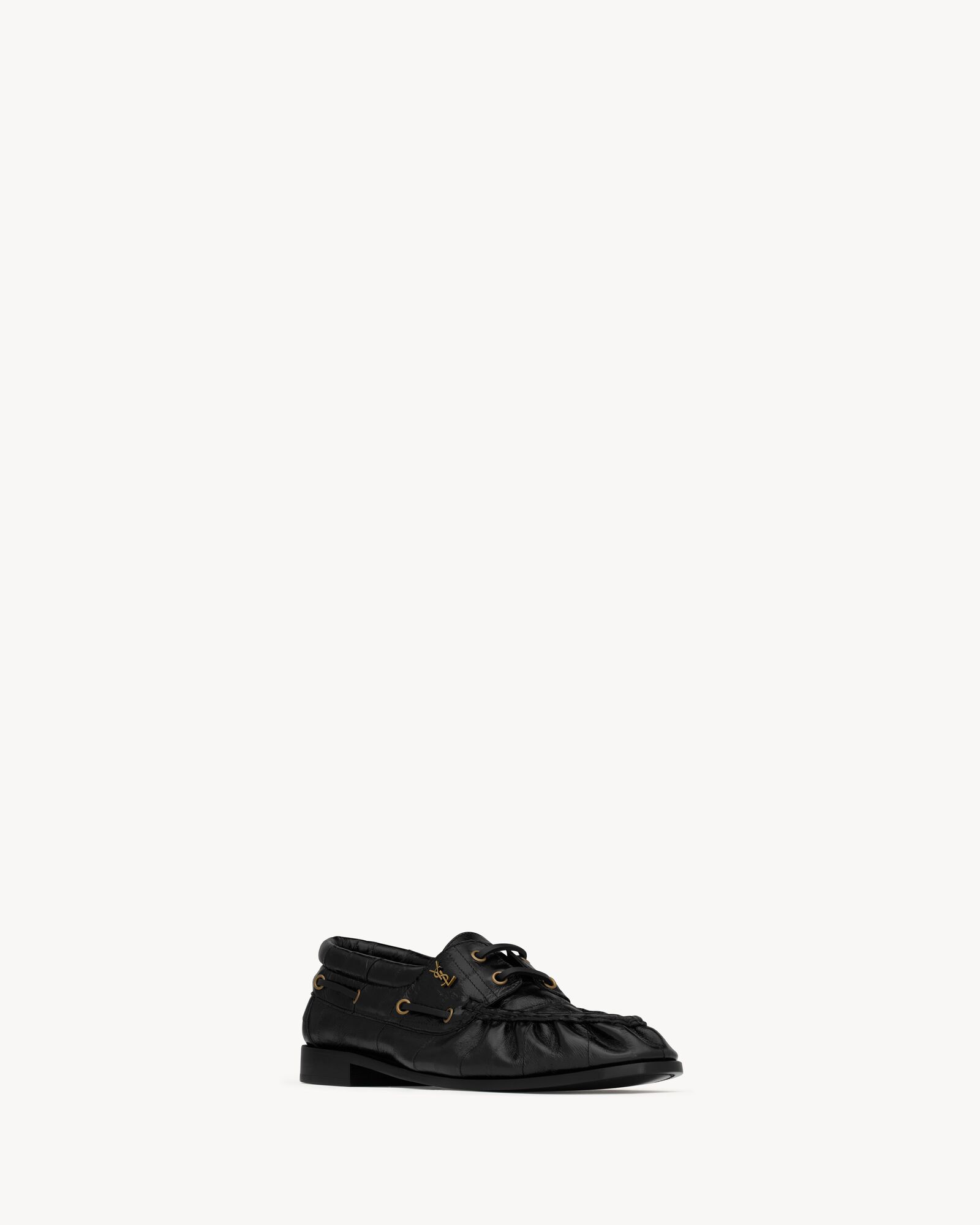 LE LOAFER BATEAU鳗鱼皮革船鞋