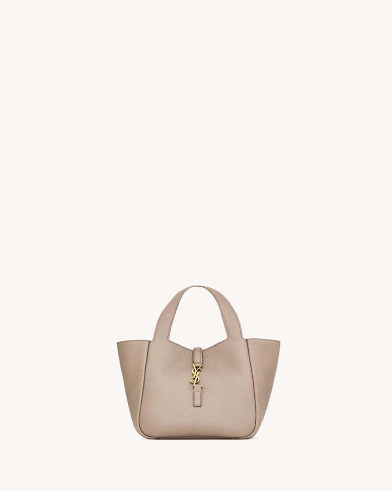 LE 5 À 7 BABY BEA粒面皮革手袋