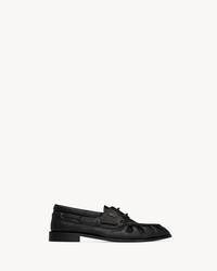 LE LOAFER BATEAU鳗鱼皮革船鞋
