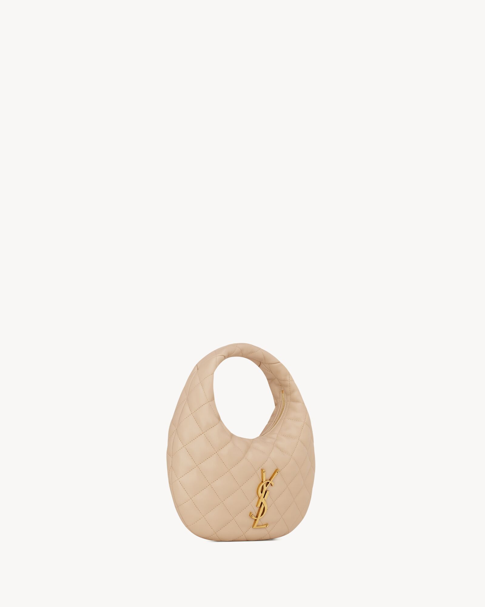 ICARINO绗缝纳帕皮革手袋
