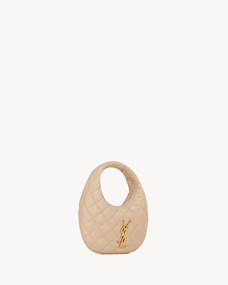 ICARINO绗缝纳帕皮革手袋