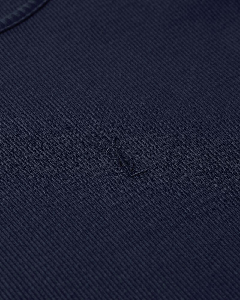 LE CASSANDRE平纹针织罗纹棉质背心