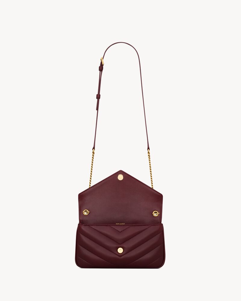 LOULOU绗缝羊皮革手提包