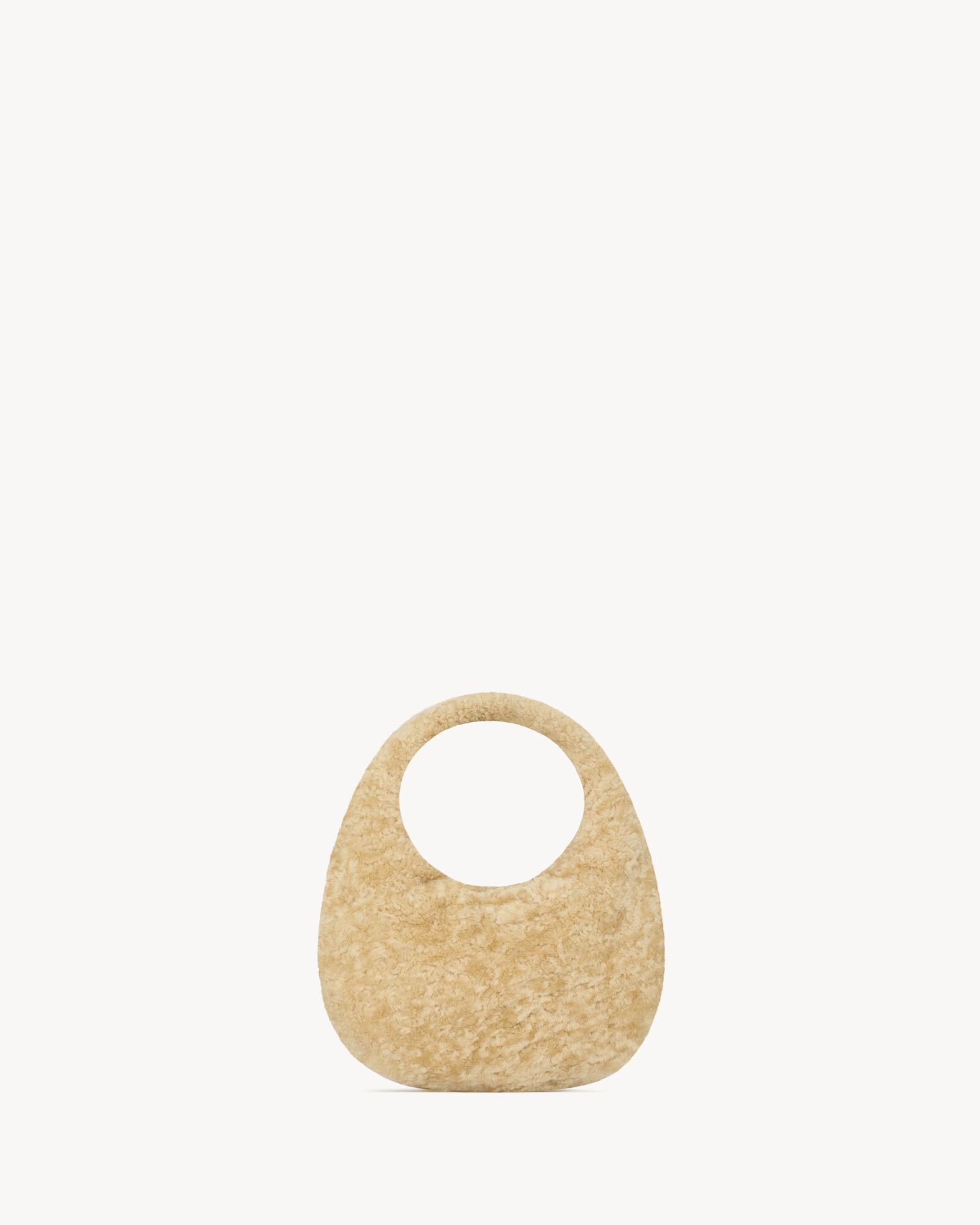 ICARINO羊毛皮手袋