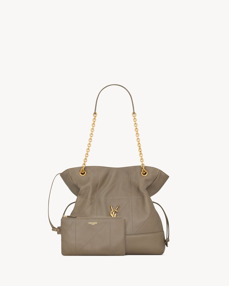 JAMIE SHOPPING小号羊皮革手袋