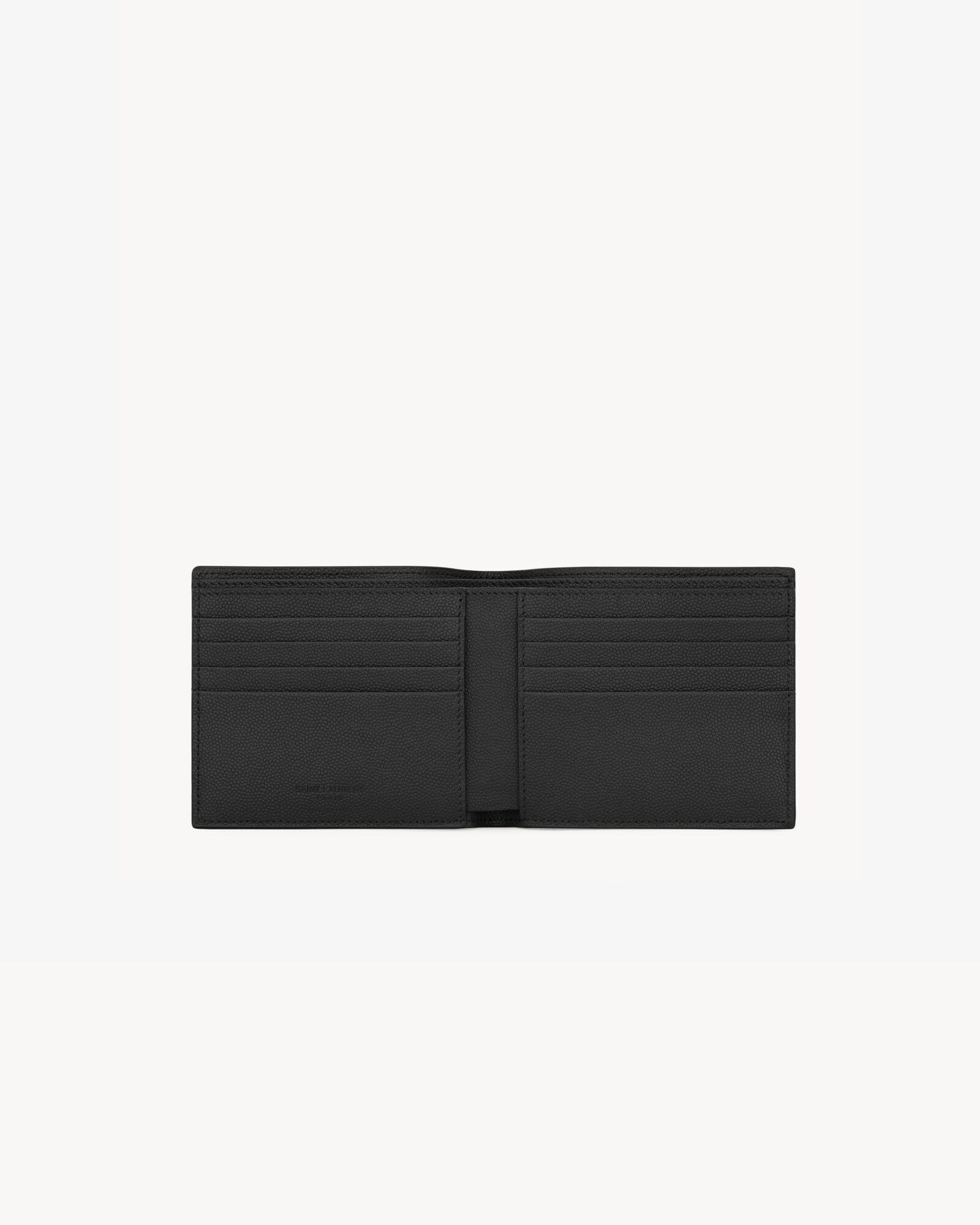 SAINT LAURENT PARIS粒面皮革钱包