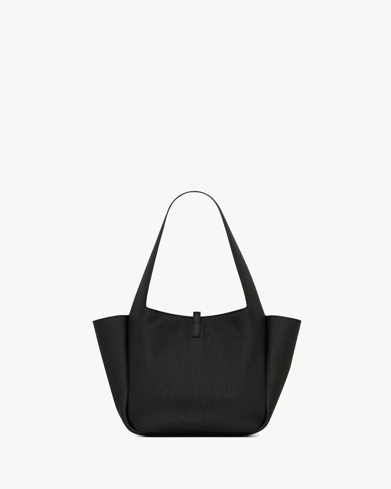 LE 5 À 7 SMALL BEA粒面皮革手袋