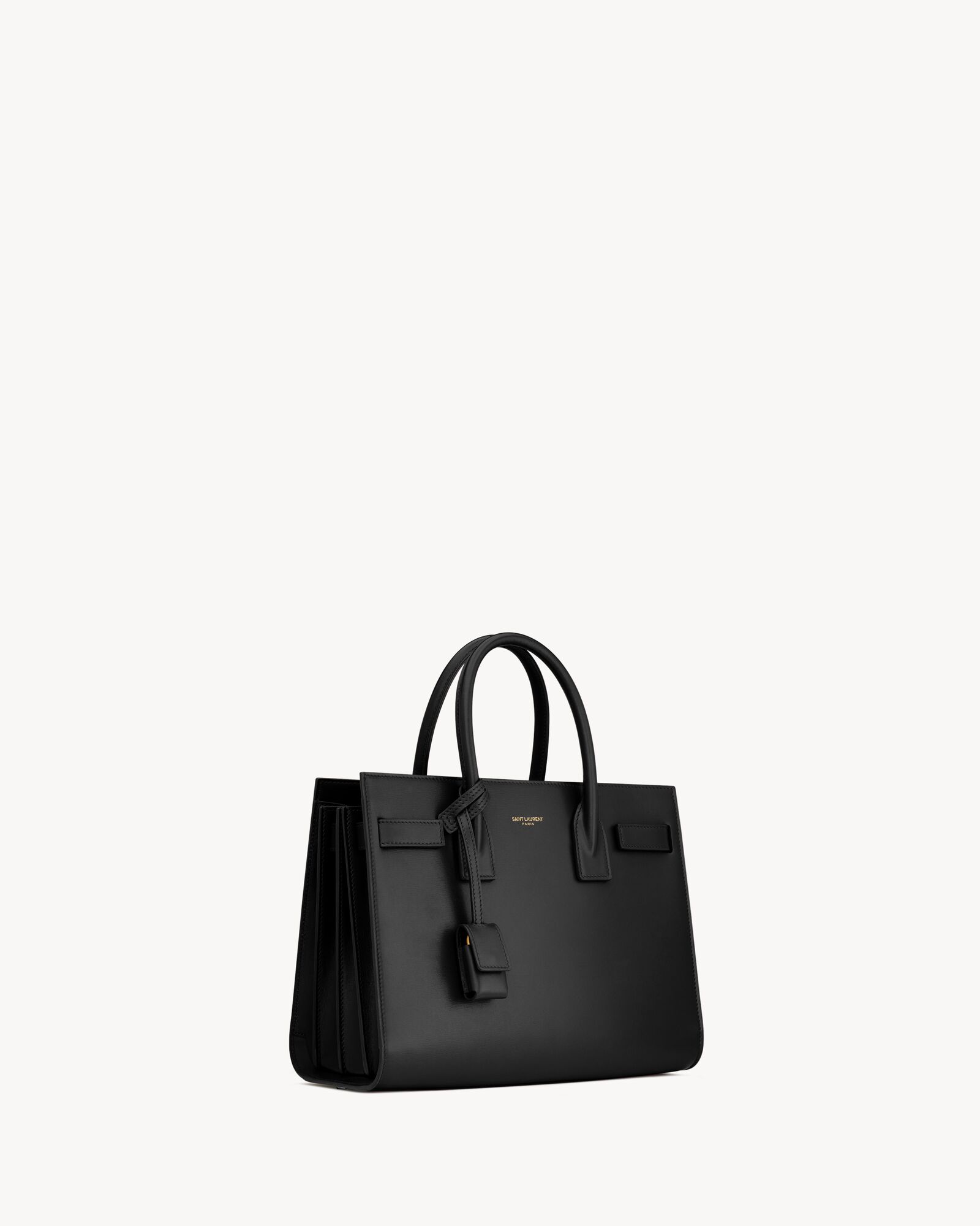 SAC DE JOUR BABY光滑皮革手袋