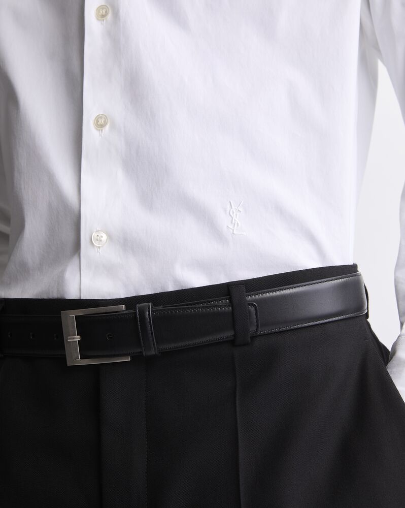 LE CASSANDRE弹力棉府绸衬衫