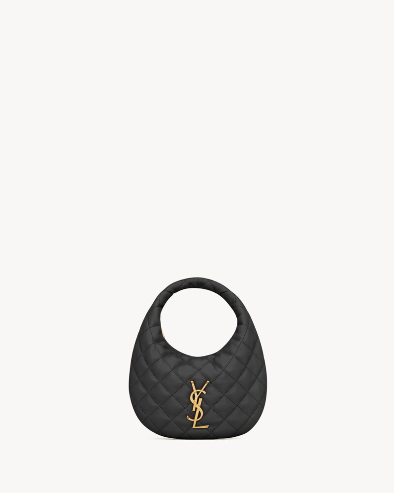 ICARINO绗缝纳帕皮革手袋