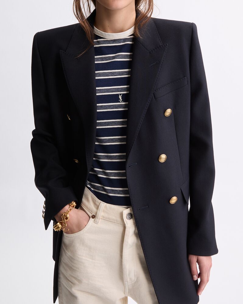 羊毛华达呢夹克