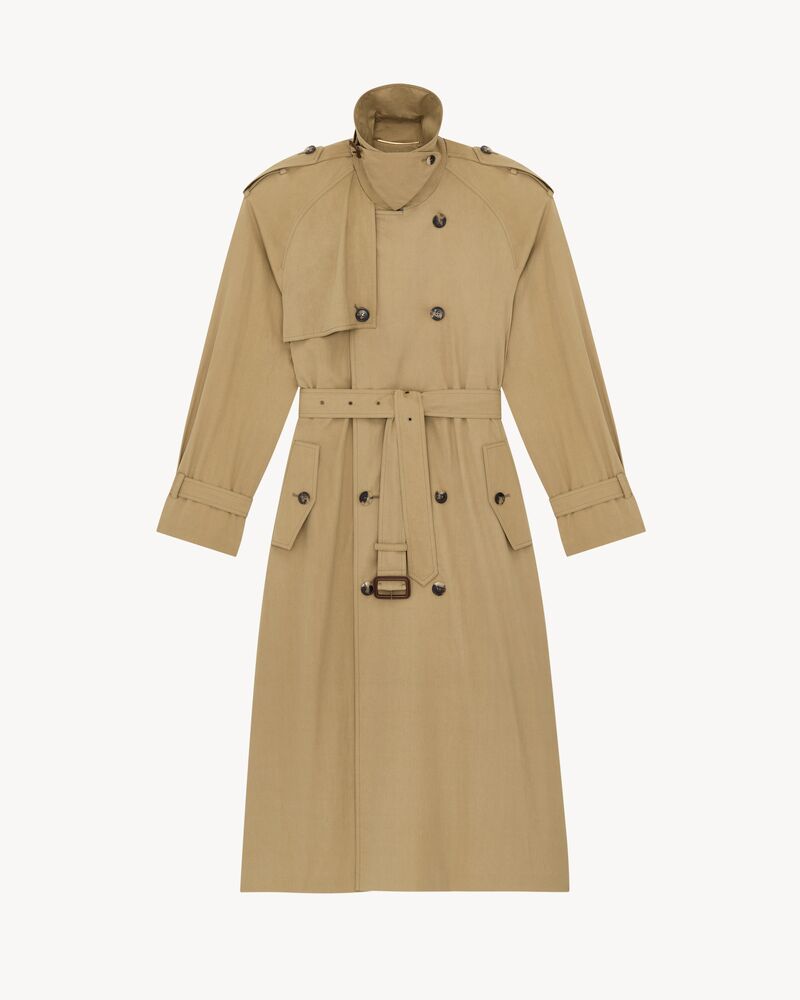 拒水棉和桑蚕丝风衣