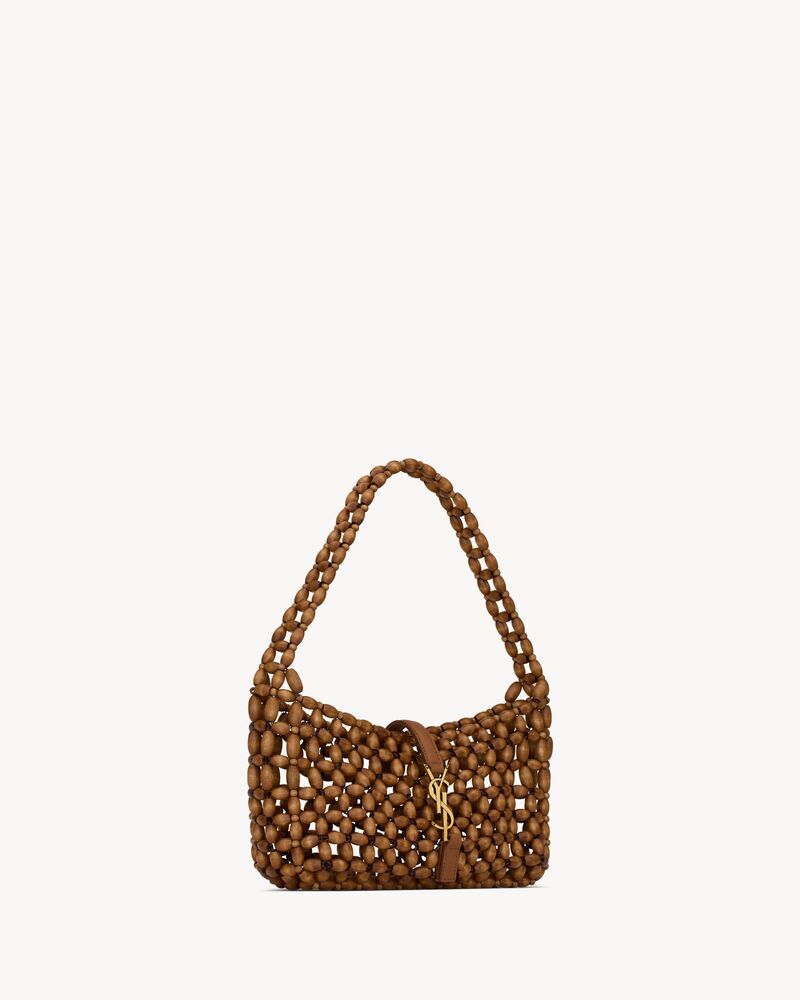 LE 5 À 7木质圆珠手袋