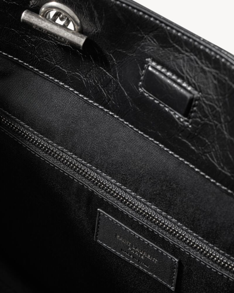 NIKI复古皮革购物袋