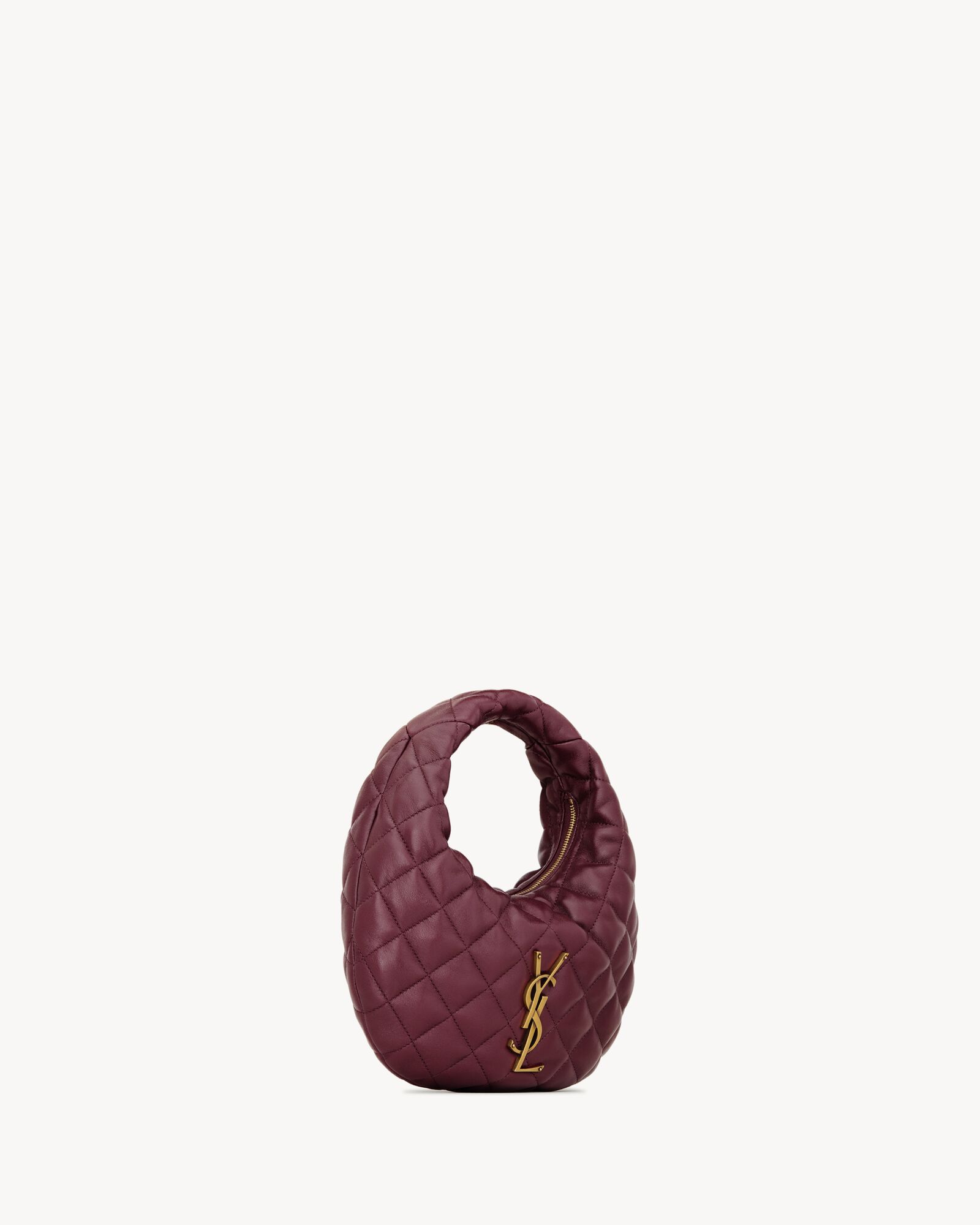 ICARINO绗缝羊皮革手袋