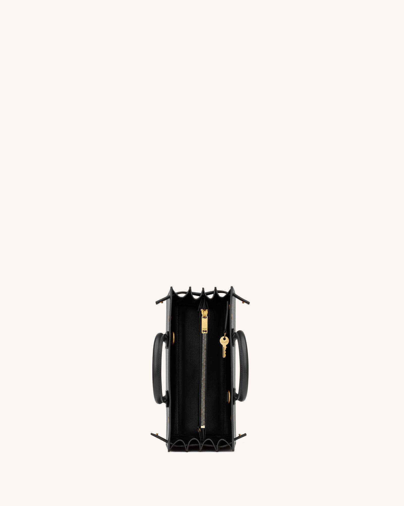 SAC DE JOUR BABY光滑皮革手袋