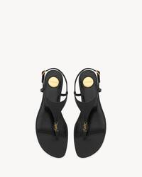 LE CASSANDRA光滑皮革凉鞋