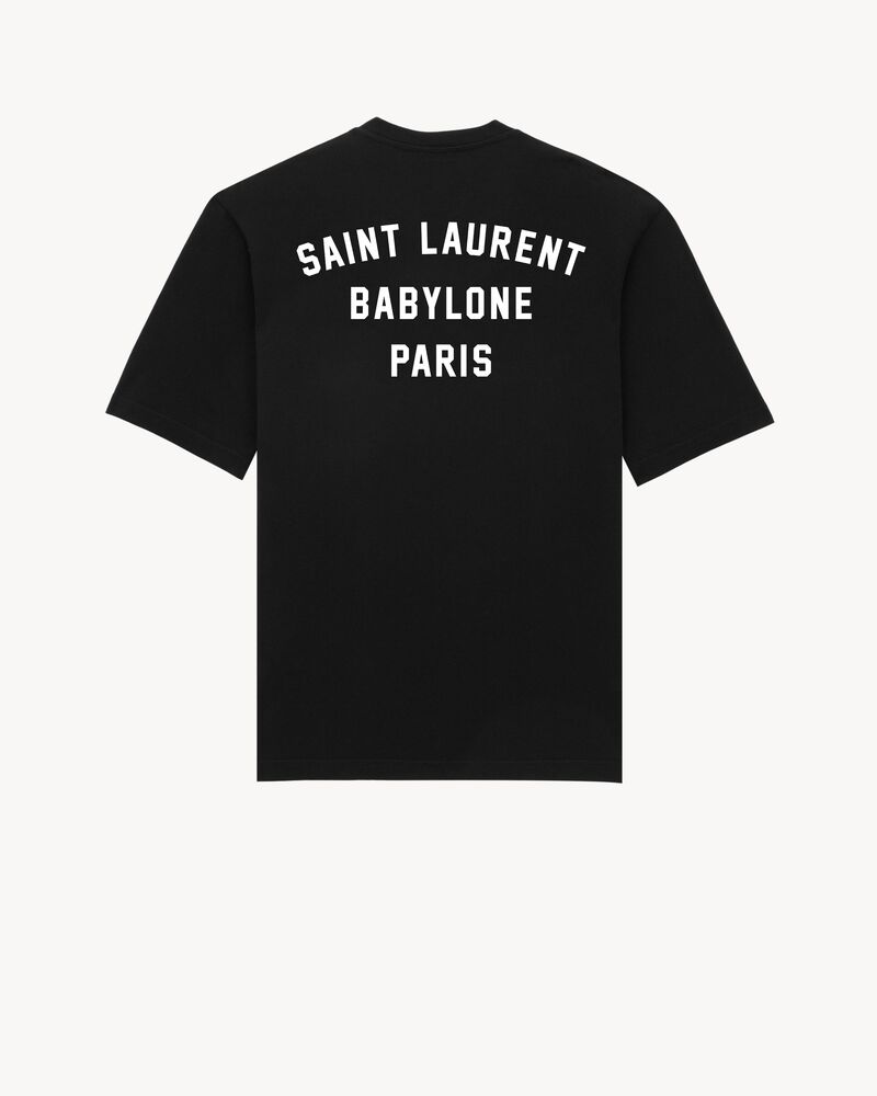 SAINT LAURENT圣罗兰中国官方网站 SAINT LAURENT BABYLONE T恤