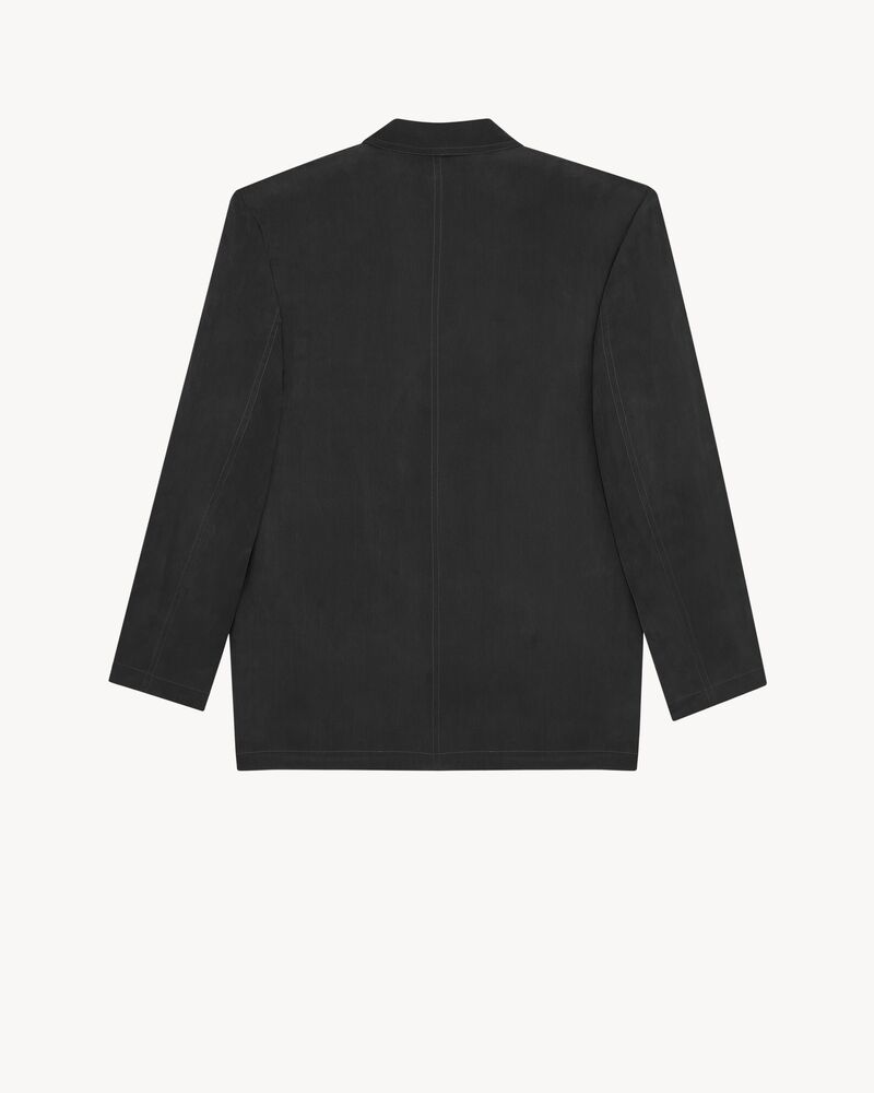 桑蚕丝软绸夹克