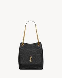 NIKI小号复古皮革购物袋