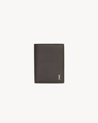 TINY LE CASSANDRE粒面皮革信用卡钱包