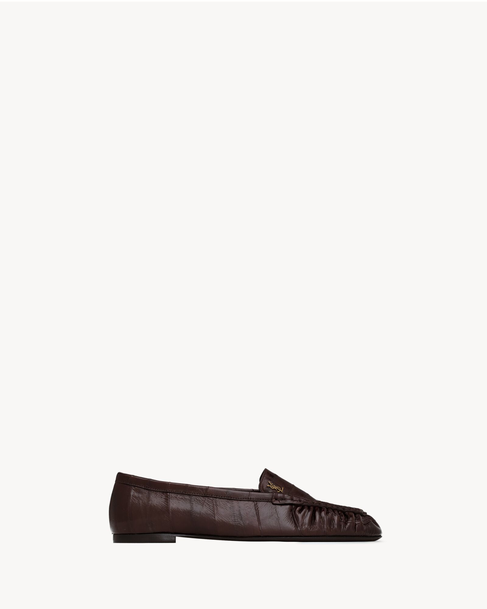 LOAFERINO鳗鱼皮革芭蕾舞鞋
