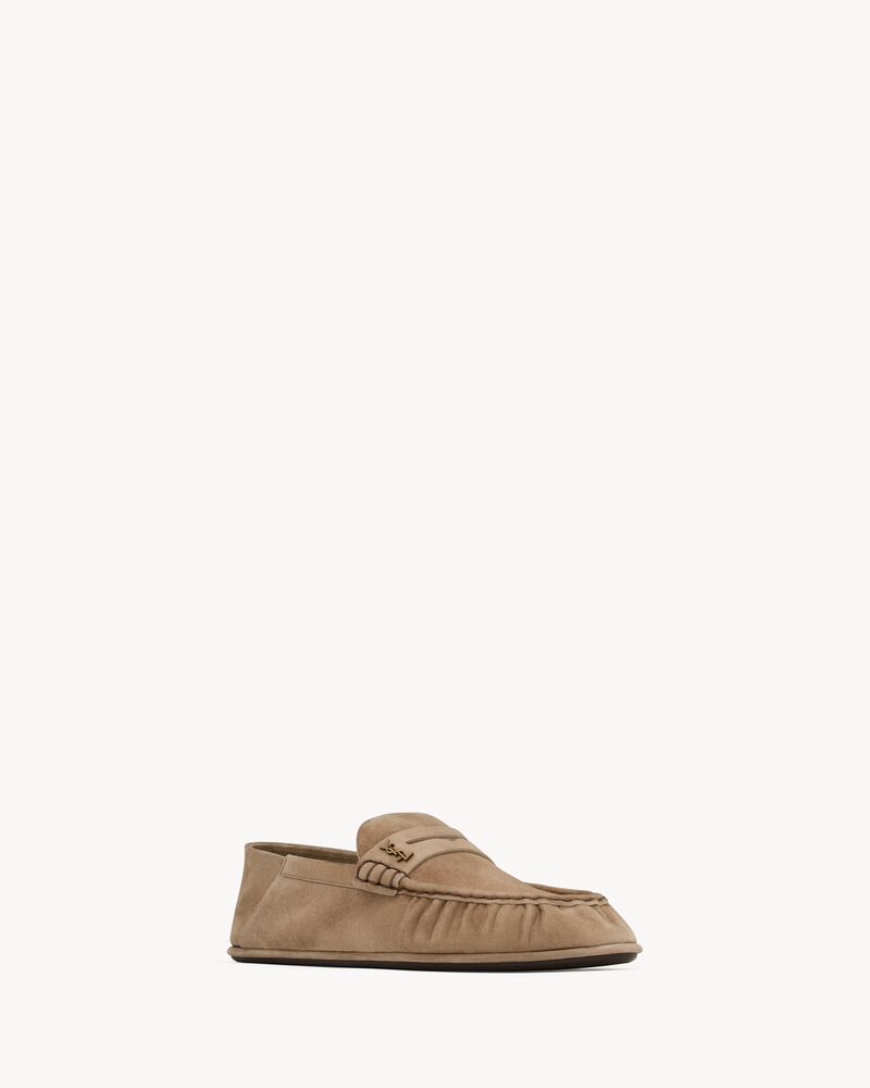 LE LOAFER可折叠绒面革乐福鞋