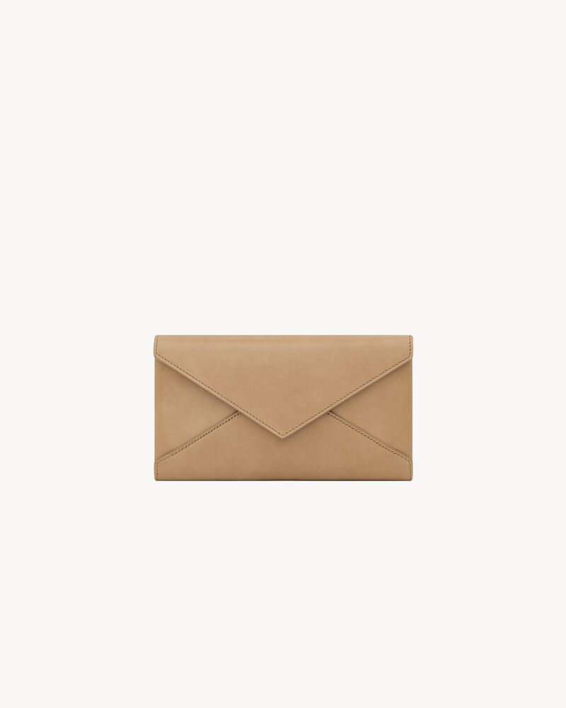 SAINT LAURENT圣罗兰中国官方网站 LETTER大型皮革钱包