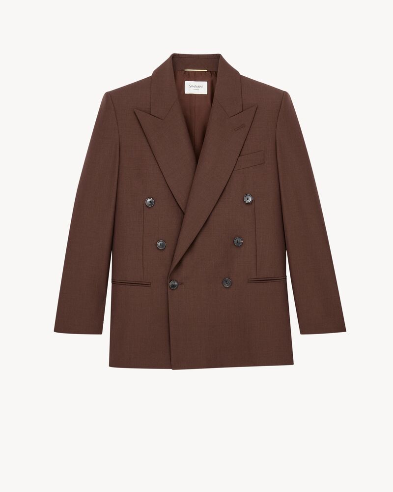 羊毛和马海毛夹克