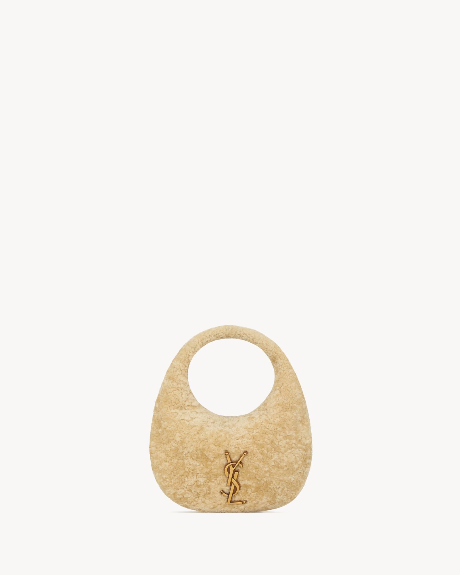 ICARINO羊毛皮手袋