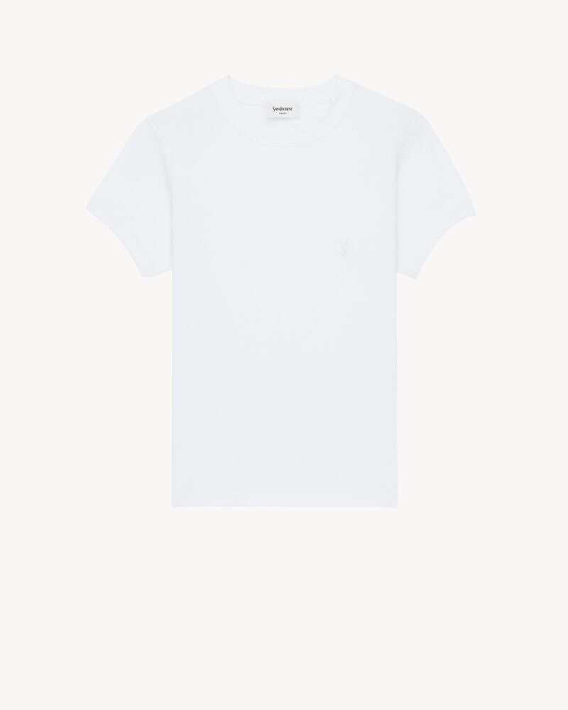 LE CASSANDRE平纹针织罗纹棉质T恤