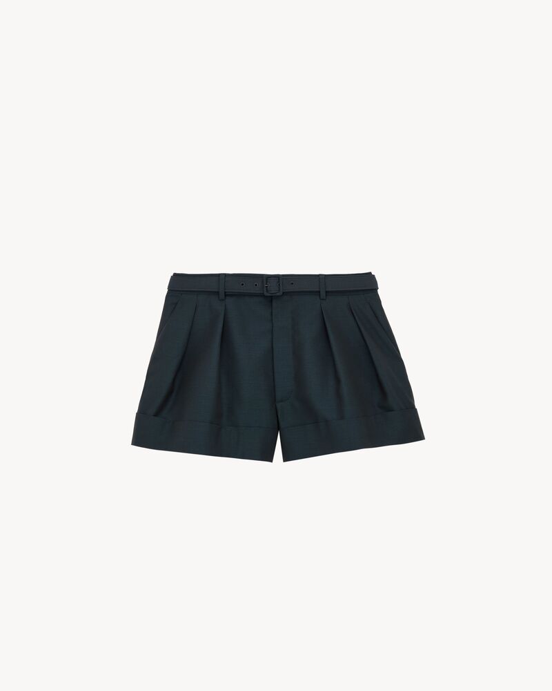 羊毛和马海毛短裤