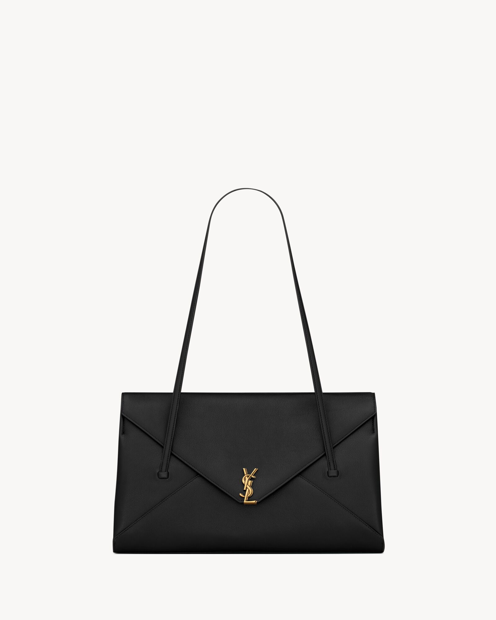 SIMONE中号柔软皮革手袋