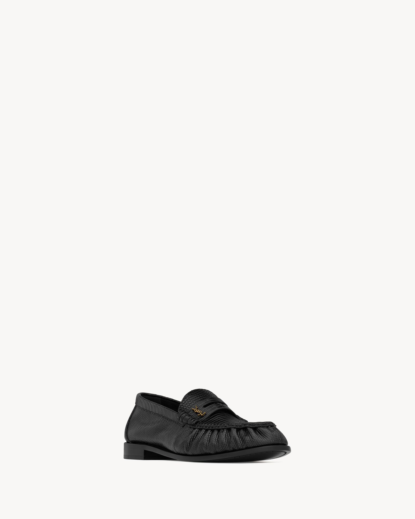 LE LOAFER柔软蜥蜴皮革乐福鞋