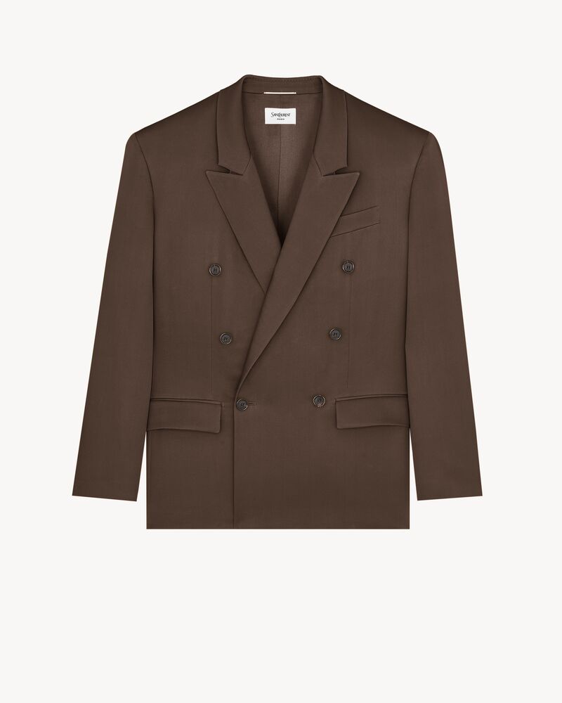 桑蚕丝公爵缎夹克