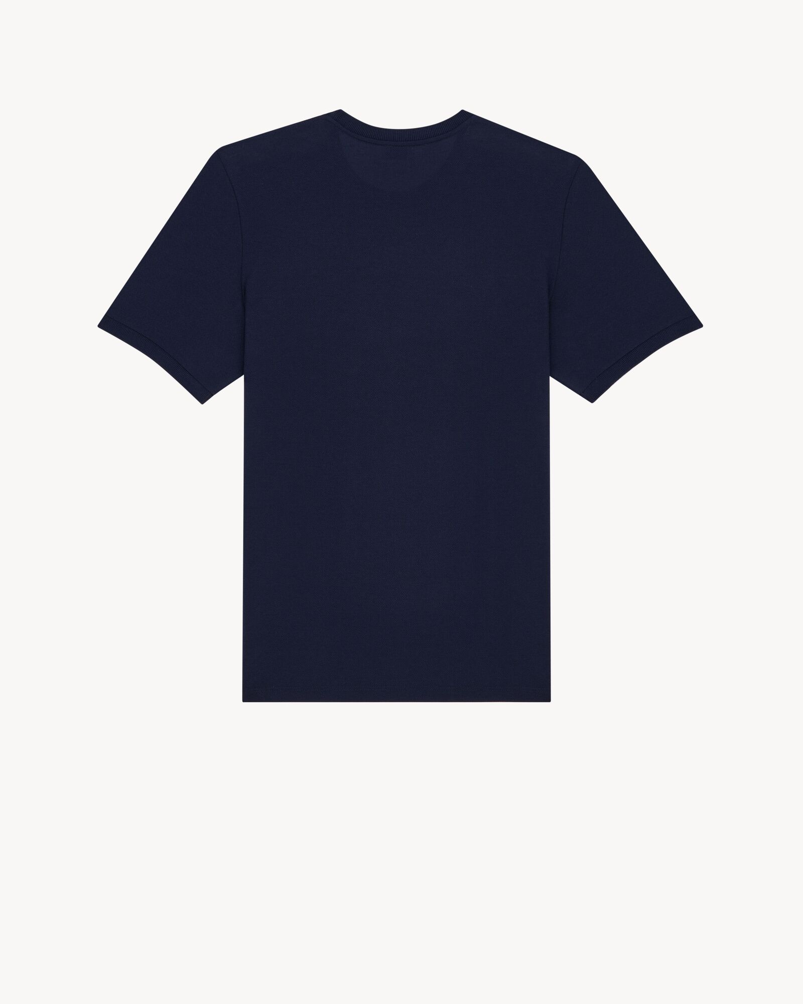 NAVY/BEIGE DORELE CASSANDRE珠地T恤
