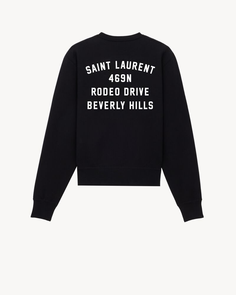 SAINT LAURENT圣罗兰中国官方网站 SAINT LAURENT BEVERLY HILLS卫衣
