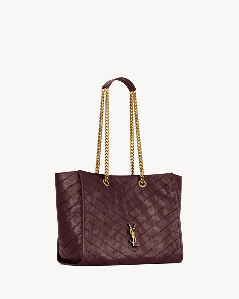 NIKI复古皮革购物袋