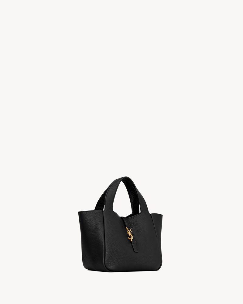 LE 5 À 7 BABY BEA粒面皮革手袋